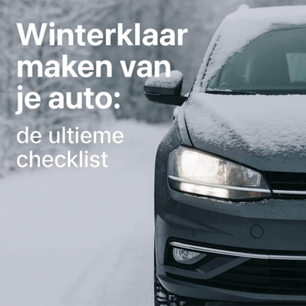 Winterklaar maken van je auto: de ultieme checklist