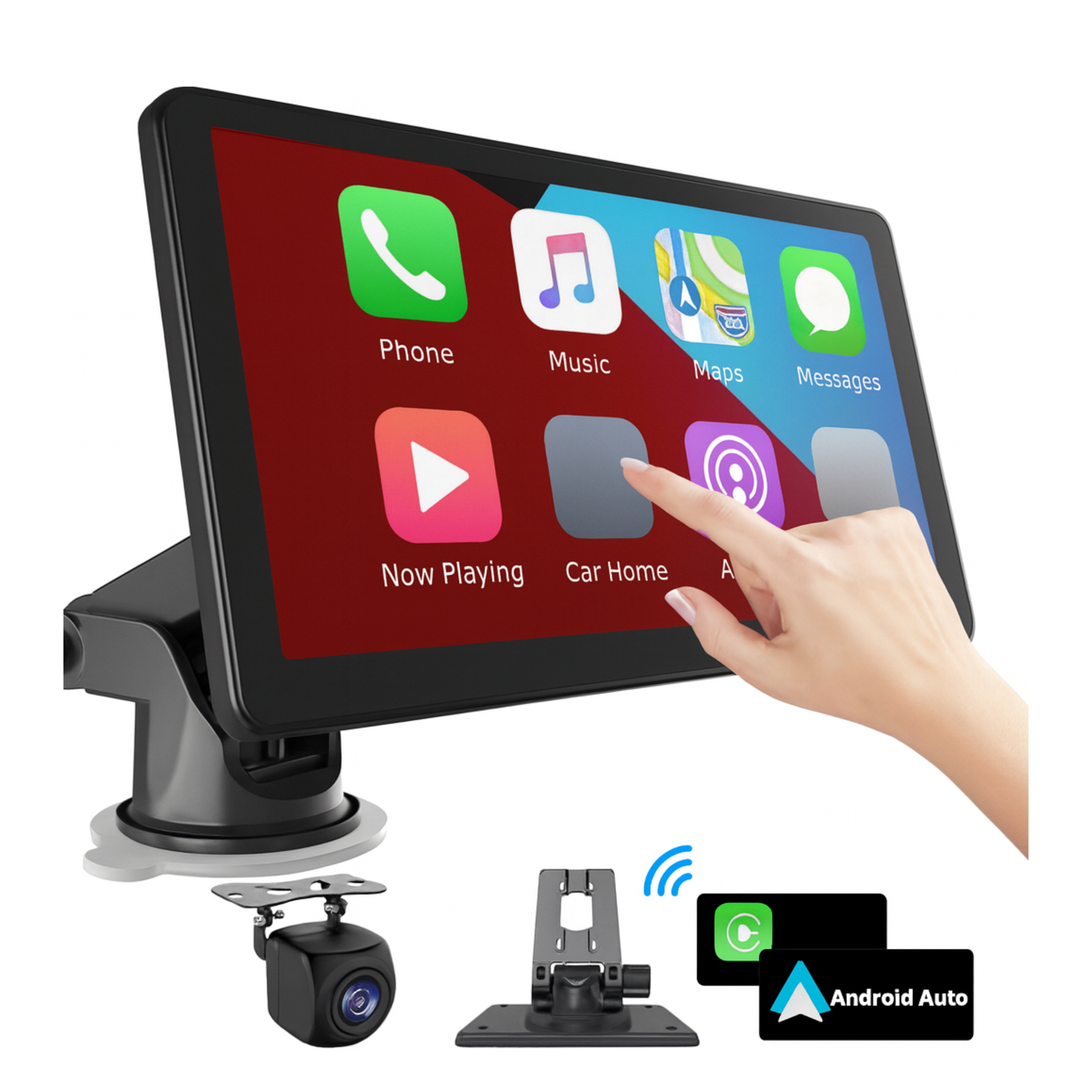 Universeel 7-inch touchscreen-systeem