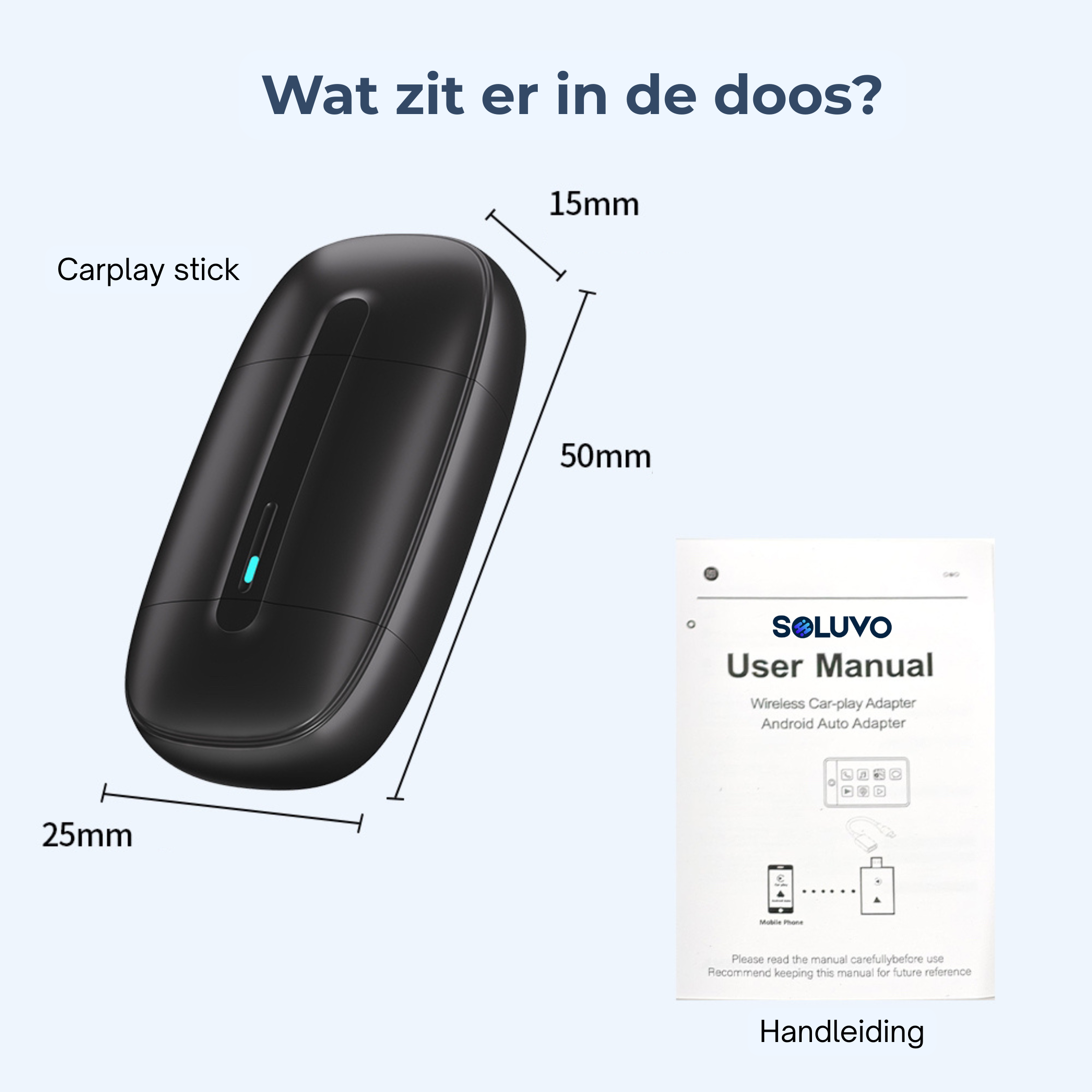 automatische draadloze CarPlay USB-stick