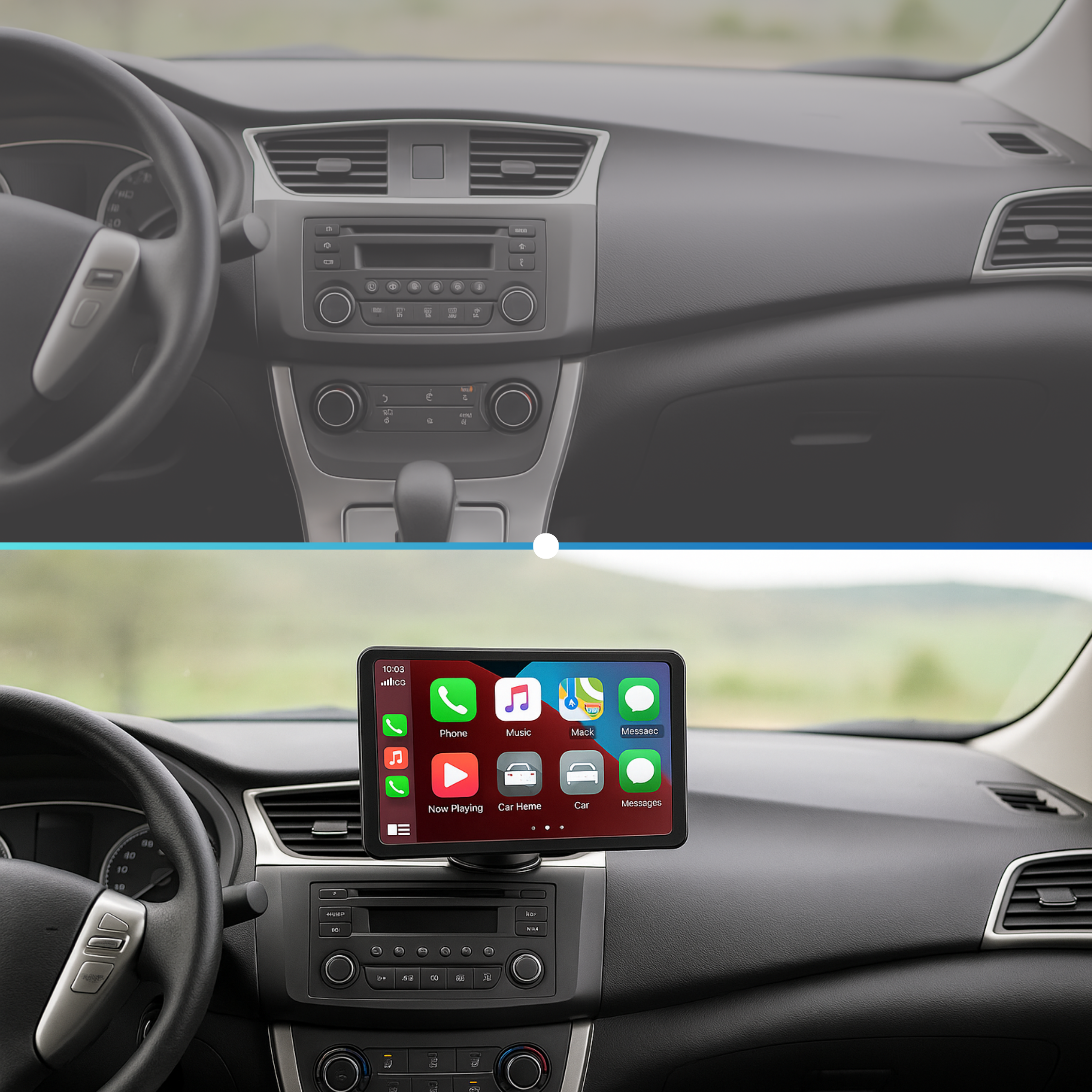 Universeel 7-inch touchscreen-systeem