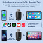 automatische draadloze CarPlay USB-stick
